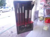 Kit de 5 pinceis Vermelhos- My Girl